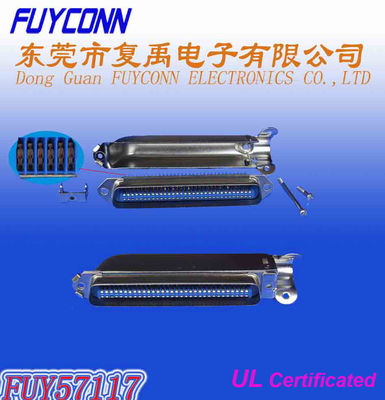 57-70640 Amfenol Konektörü 90 Derece IDC Erkek Fiş 32 Çift Konnektör 64 pin Huawei DSLAM