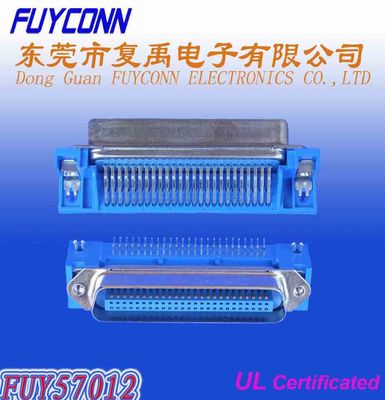 Centronic 14 24 36 50Pin Erkek Dik Açı PCB Konektörü, kart kilidi ile