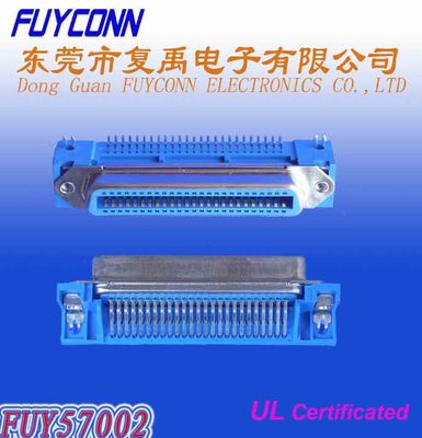 PCB Kartı için 14 24 36 50Pin PCB Dik Açı Kadın Centronics Konektörü