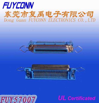 Centronic 25 çift PCB dik açı Bayan konektör UL sertifikalı şampiyon