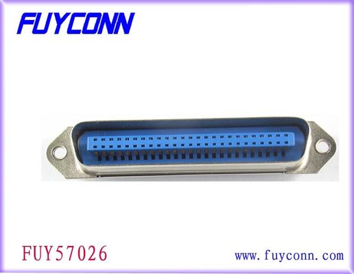DDK 14 24 36 50Pin Centronic Lehim Erkek DDK Konektörü 2.16mm aralık