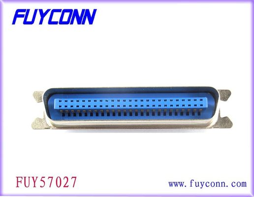 2.16mm Centerline düz kablo konektörü Erkek Lehim Tipi İletişim 14 24 36 50pin