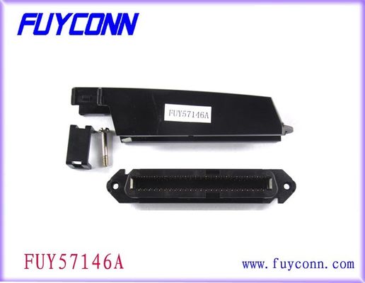50 PIN TYCO kadın IDC şampiyon Centronic bağlayıcı 90 derecelik RJ21 kablosu ile