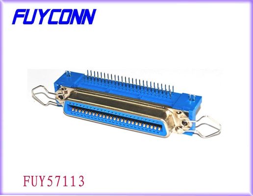 36 Pin Centronic kadın haklı melek PCB montaj ile bahar sürgüler bağlamak için yazıcı