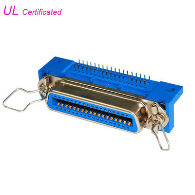 Priz 50 36 24 14 Pin Centronics Konektörü Dik Açı PCB Dişi Konnektör