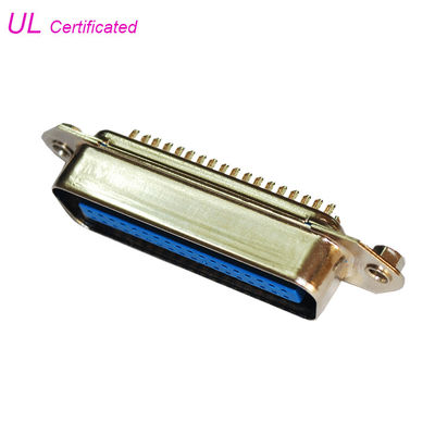 UL Sertifikalı Altıgen Başlı Vidalı 14 24 36 50 Pin Lehim Erkek Centronic Konnektör