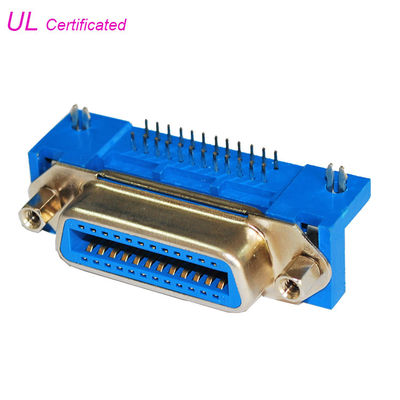 PBT 36 Pin Centronics bağlantısı ile PCB sağ melek erkek konnektör