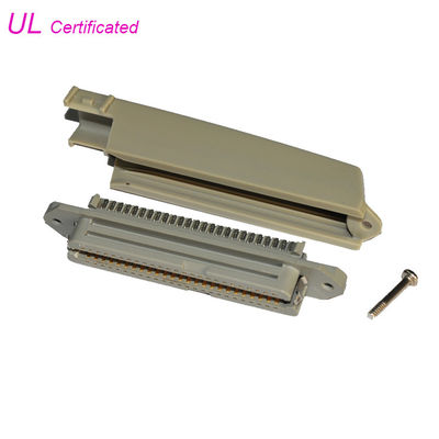 TYCO 25 çift kadın Centronic lehim bağlayıcı ile 90° plastik kapak Certificated UL