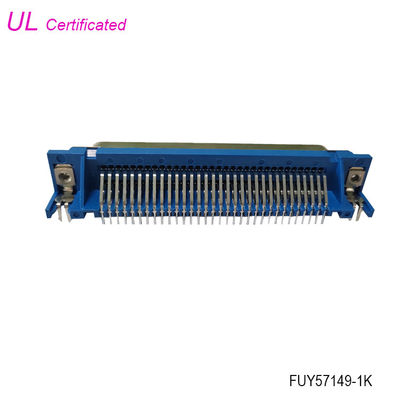 14 24 36 50 64 Pin Centronic PCB Dik Açı Dişi Konnektör, Pano Kilidi ile