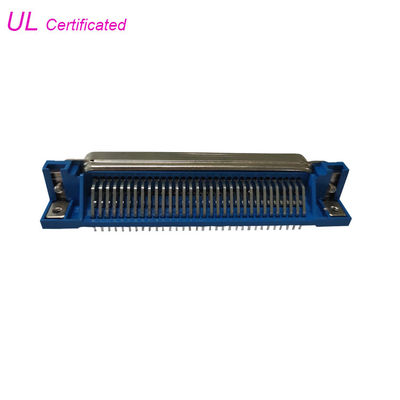 50 Pin Centronic PCB sağ açı Bayan konektör UL sertifikalı
