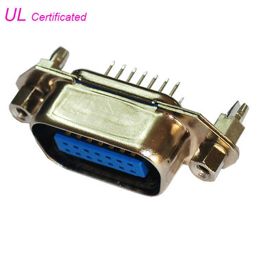 Centronic 14 Pin Düz Açı Erkek PCB Konektörü 24pin 36pin 50pin Hex Başlı Somun ile