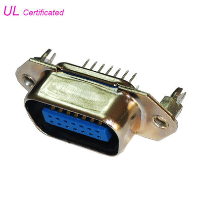 14 Pin Düz Açı Erkek PCB Konektörü DIP Tipi Centronic Konektör 50pin 36pin 24pin