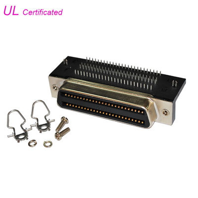 Amphonel Dişi 957100 Pin PCB Montajı Dik Açı Centronics Konektörü 2.16mm aralık