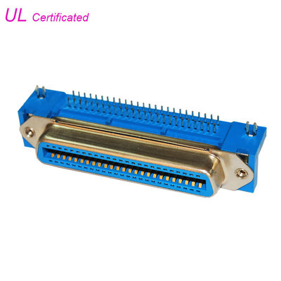 57 CN Serisi Centronic 50pin 36pin 24pin 14pin Sağ Açı PCB Dişi Konnektör Yazıcı için