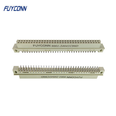 Dişi DIN 41612 Konnektör 2 Sıra 64 Pin Dik Açı Euro kart Konnektör