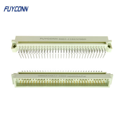 364 DIN 41612 Konnektör 3 Sıra 64 Pinli Euro Konnektör W/ 2.54mm Pitch