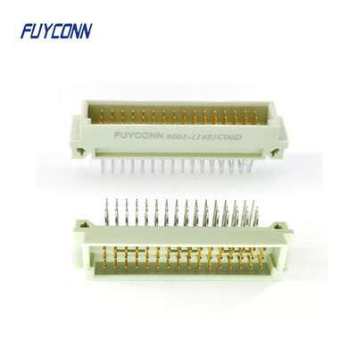 3 Satır DIN41612 Konnektör 90 Derece PCB 3*16P 48Pin Erkek Eurocard Konnektör