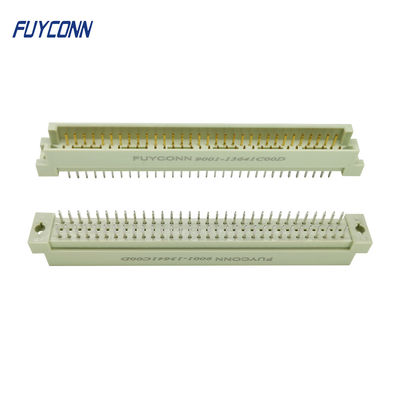 DIN 41612 Konnektör Erkek Düz PCB 2.54mm 3 satır 2*32pin 64Pin
