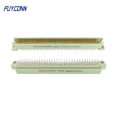 264 DIN41612 Konnektör Erkek Düz PCB 2*32P 64 Pin Eurocard 41612 Konnektör