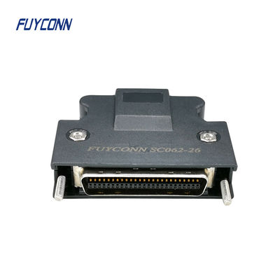 50 Pinli Servo Konnektör Erkek Mini Lehim Tipi Servo SCSI Kablo Konektörü W/ Kapaklı