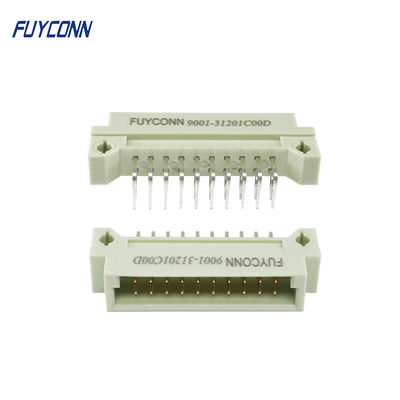20Pin DIN 41612 Konnektör 2 Sıra 2x10P 220 PCB Dik Açı Erkek Eurocard Konnektör
