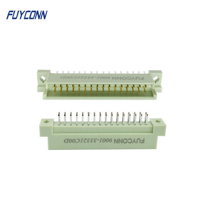 2 sıra 2*16P 32Pin Erkek PCB Konektörü Dikey PCB Eurocard DIN41612 konektörü
