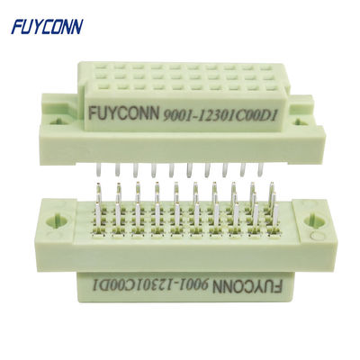 PCB Dikey DIN41612 Dişi 3 Sıra 30P Avrupa Soket Konnektörü