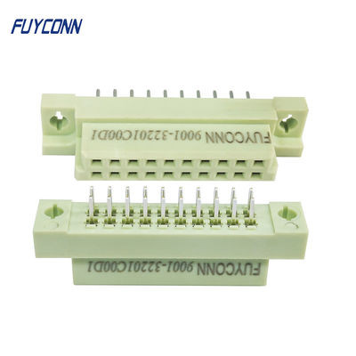 2 Sıra Dişi DIN41612 Düz PCB 2x10P Eurocard Konnektör