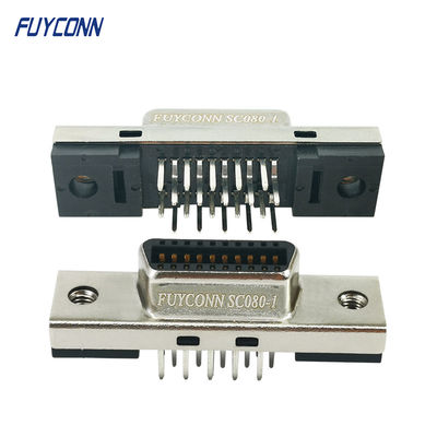 Dişi Servo Konnektör 1.27mm PCB Düz Dişi SCSI 20pin Konnektör