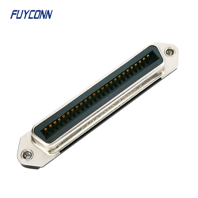 Baskı Pin Kontak ile PCB 64 50 Pin Lehimsiz Centronics Konnektör