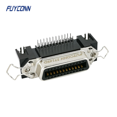 DDK 24 Pinli Centronic Konnektör PCB Dik Açı Dişi Tip