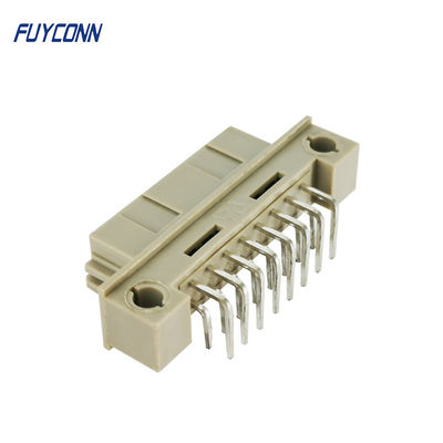 Erkek fiş Eurocard 16Pin 2 Satır DIN 41612 Bağlantı 90 Derece R / A PCB