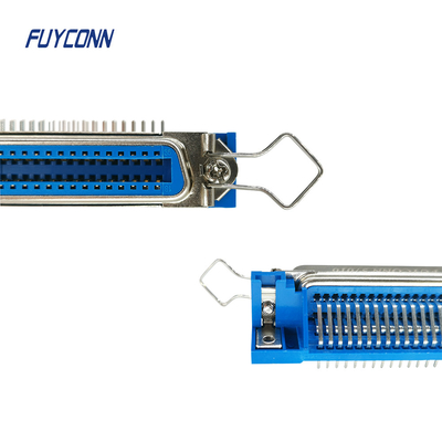 Kefalet Kilidi ile PCB Dik Açı Centronics 36 Pimli Konnektör 2.16mm Pitch