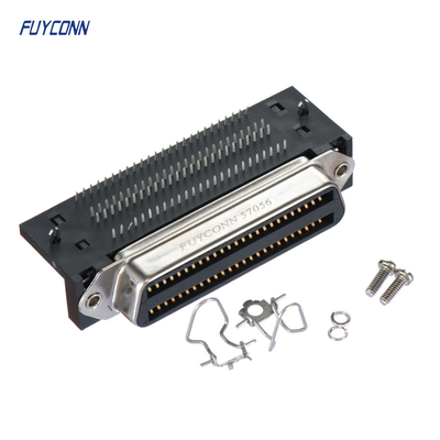 Amphenol 100 Pin Dişi PCB Dik Açı Centronics Konnektör