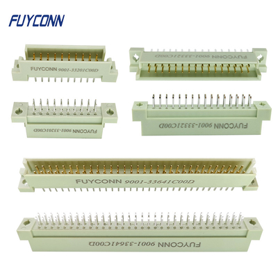 Dikey DIN41612 Konnektör Erkek Düz PCB 2 satır Avrupa 41612 Konnektör