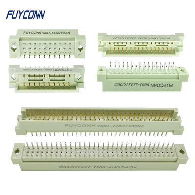 Düz DIN 41612 Konnektör Erkek 3 sıralı PCB Dikey PCB Avrupa Konnektörü